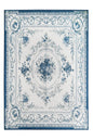 Alfombra lavable azul Aubusson