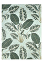 Alfombra lavable hojas cubanas menta
