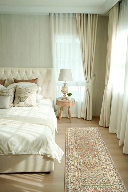 Alfombra lavable beige de Kenia