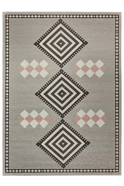 Alfombra lavable marrón Kiki Mushroom Kiki