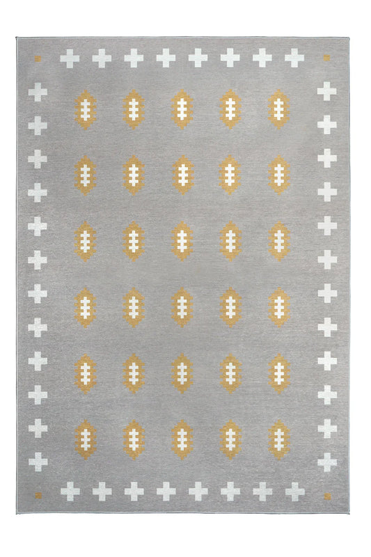 Alfombra lavable de hongos de tejido nórdico