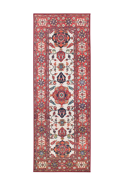 Alfombra lavable granate Ramage