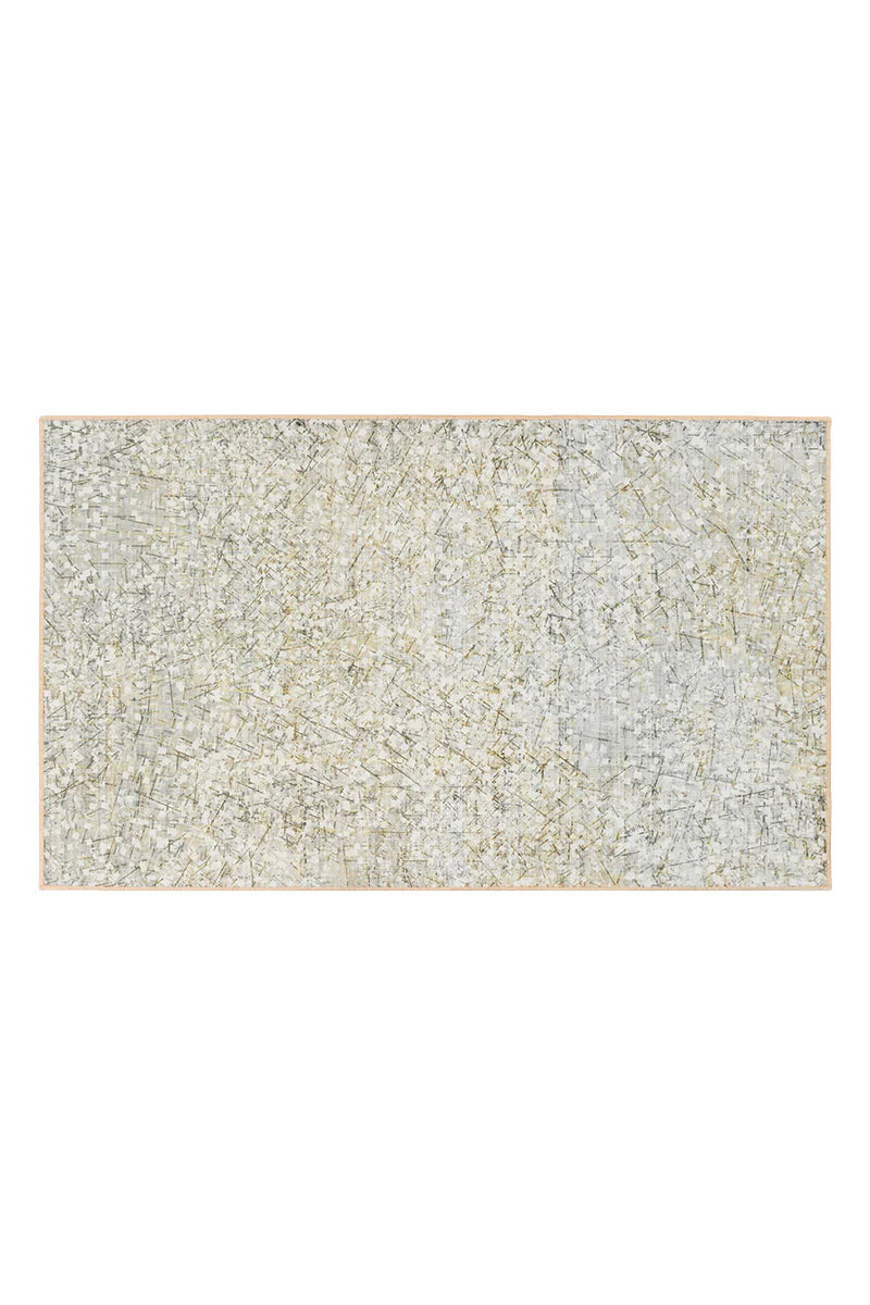 Alfombra lavable beige Sotho