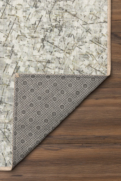 Alfombra lavable beige Sotho