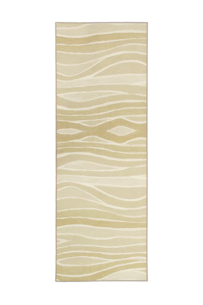 Alfombra lavable natural Waves
