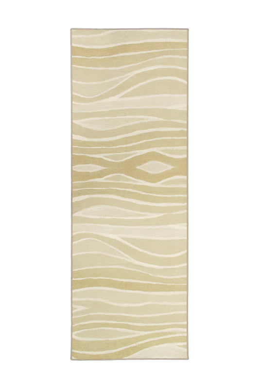 Alfombra lavable natural Waves