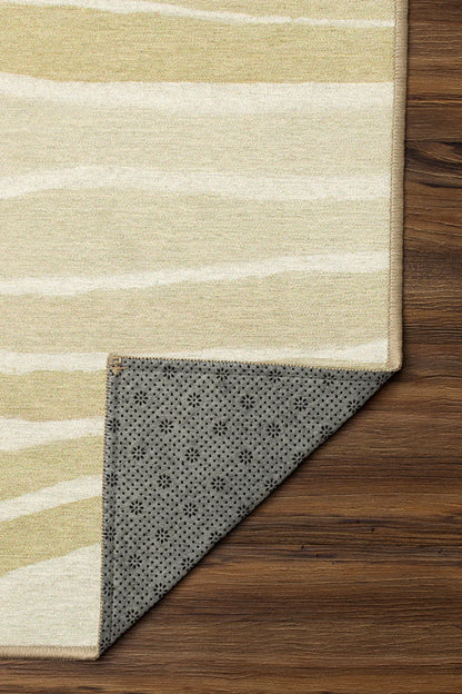 Alfombra lavable natural Waves