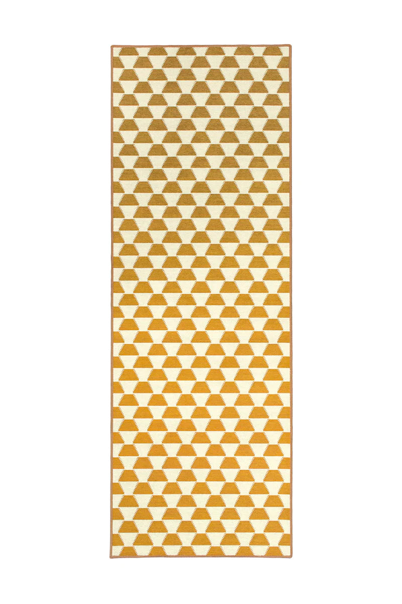 Alfombra lavable Yanis Oro amarillo