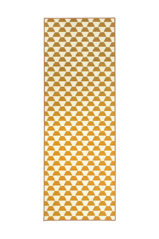 Alfombra lavable Yanis Oro amarillo