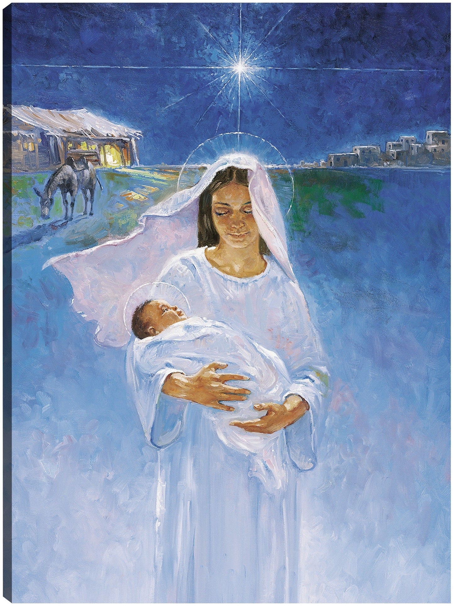 María con Jesús - Hal Frenck