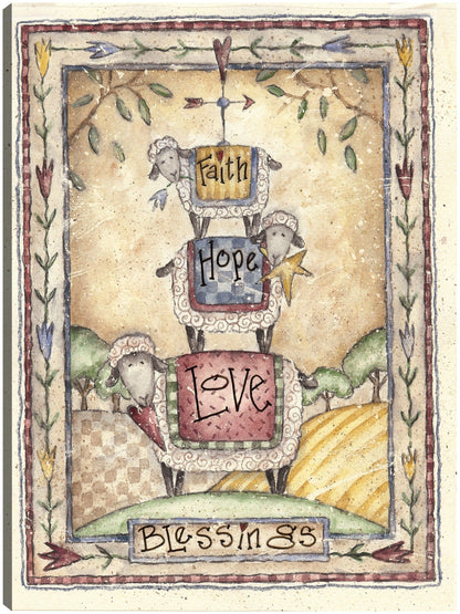 Fe, Esperanza, Amor, Bendiciones - Shelly Rasche