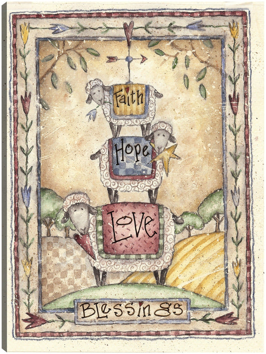 Fe, Esperanza, Amor, Bendiciones - Shelly Rasche