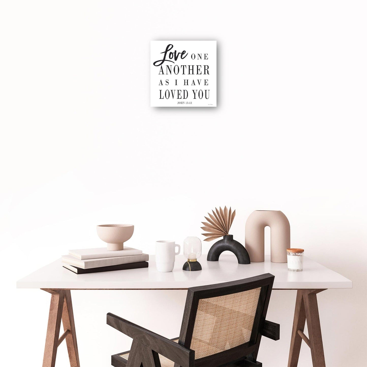 Amaos unos a otros - lettered & lined