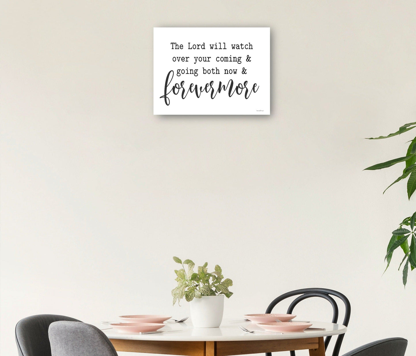 Para siempre jamás - lettered & lined