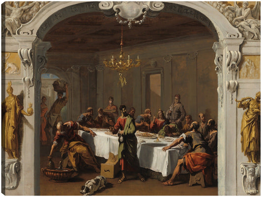 La última Cena, 1713/1714 - Sebastiano Ricci