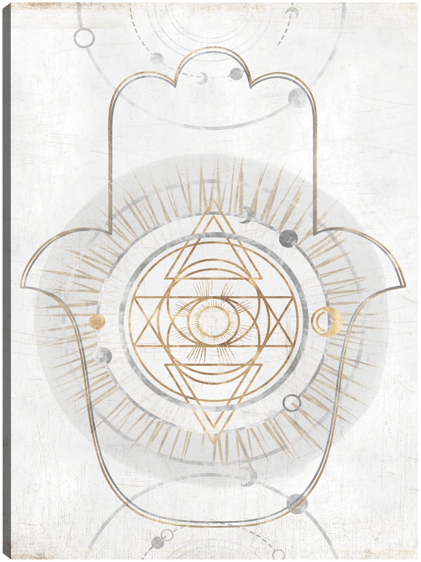 Oro Hamsa I - Isabelle Z