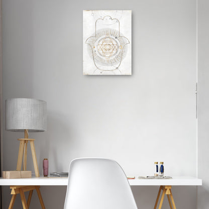 Oro Hamsa I - Isabelle Z