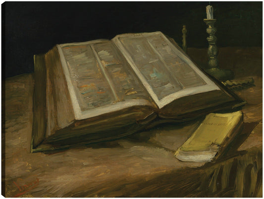 Bodegón con la Biblia (1885) - Vincent Van Gogh