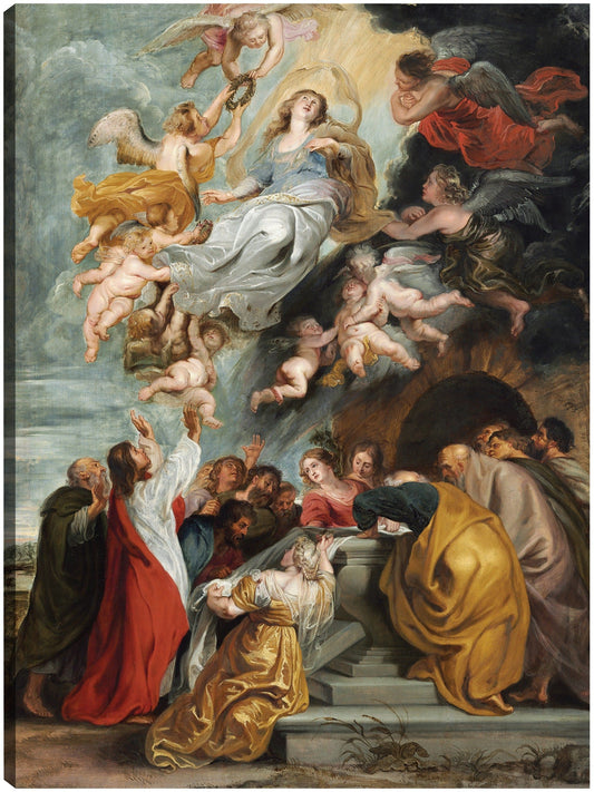 La Asunción de la Virgen (probablemente a mediados de la década de 1620) - Peter Paul Rubens