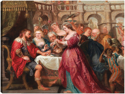 La fiesta de Herodes (circa 1638-1640) - Peter Paul Rubens