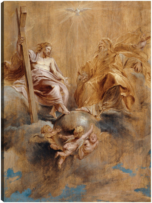 La Santísima Trinidad (1616-1617) - Peter Paul Rubens