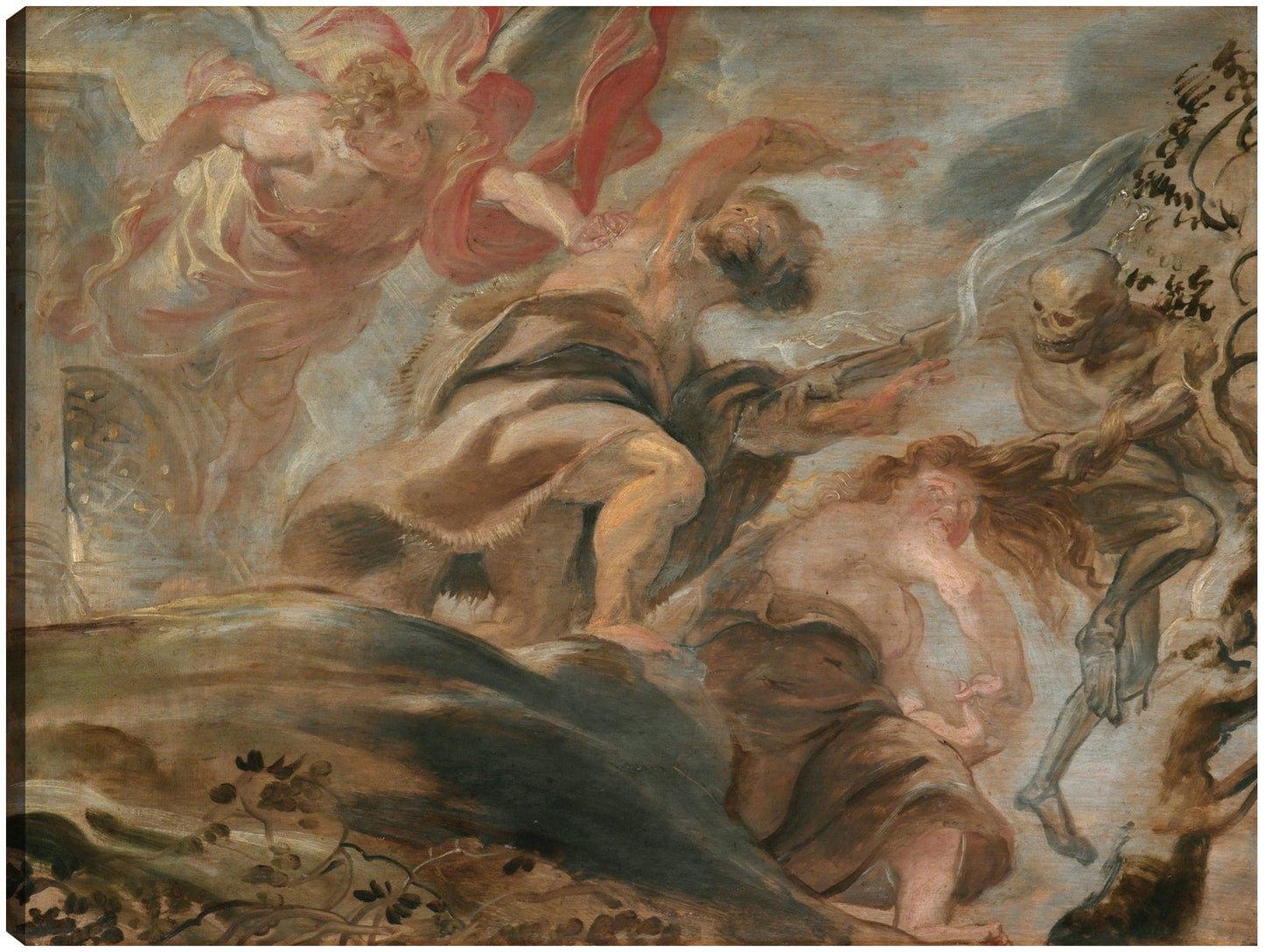Expulsión del Jardín del Edén (1620) - Peter Paul Rubens