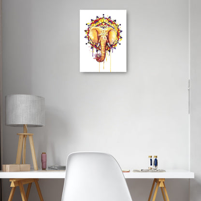 Mandala de elefante - Sam Nagel