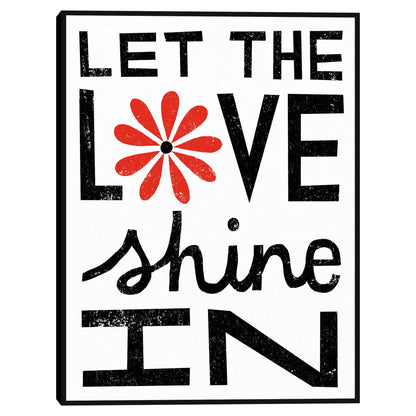 Inspiracion Love I Red Flower - Michael Mullan