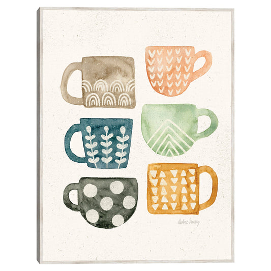 Patron Tazas Acuarela - Pauline Stanley