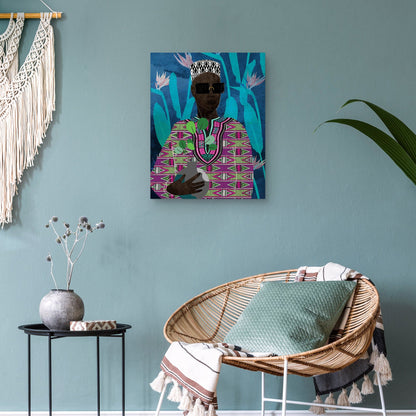 Rey Pop con Planta - Nikki Chu