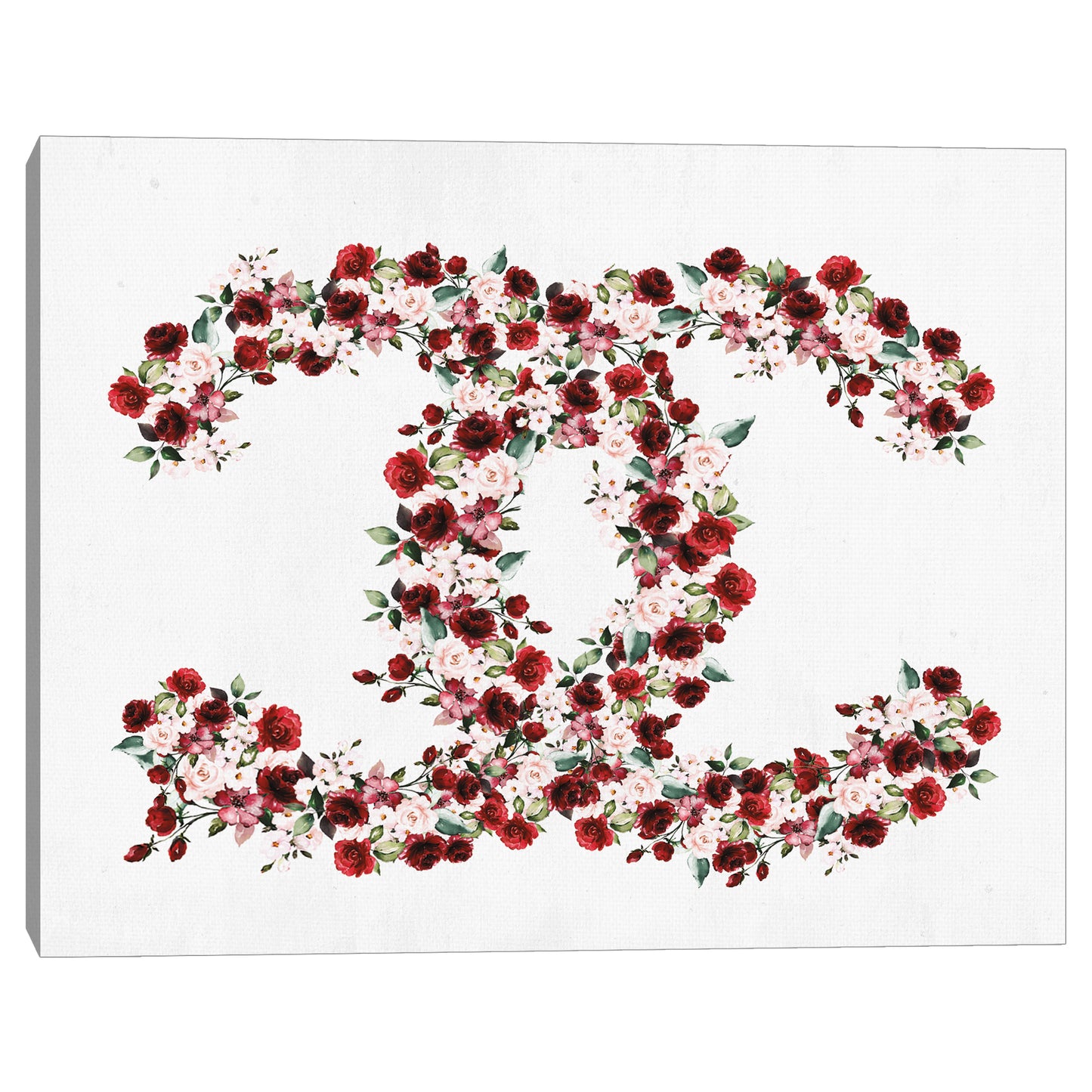 Logotipo Floral de Moda - CAG Art