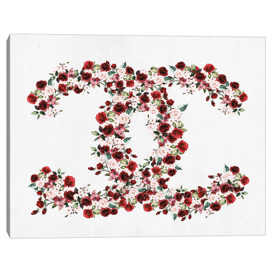 Logotipo Floral de Moda - CAG Art