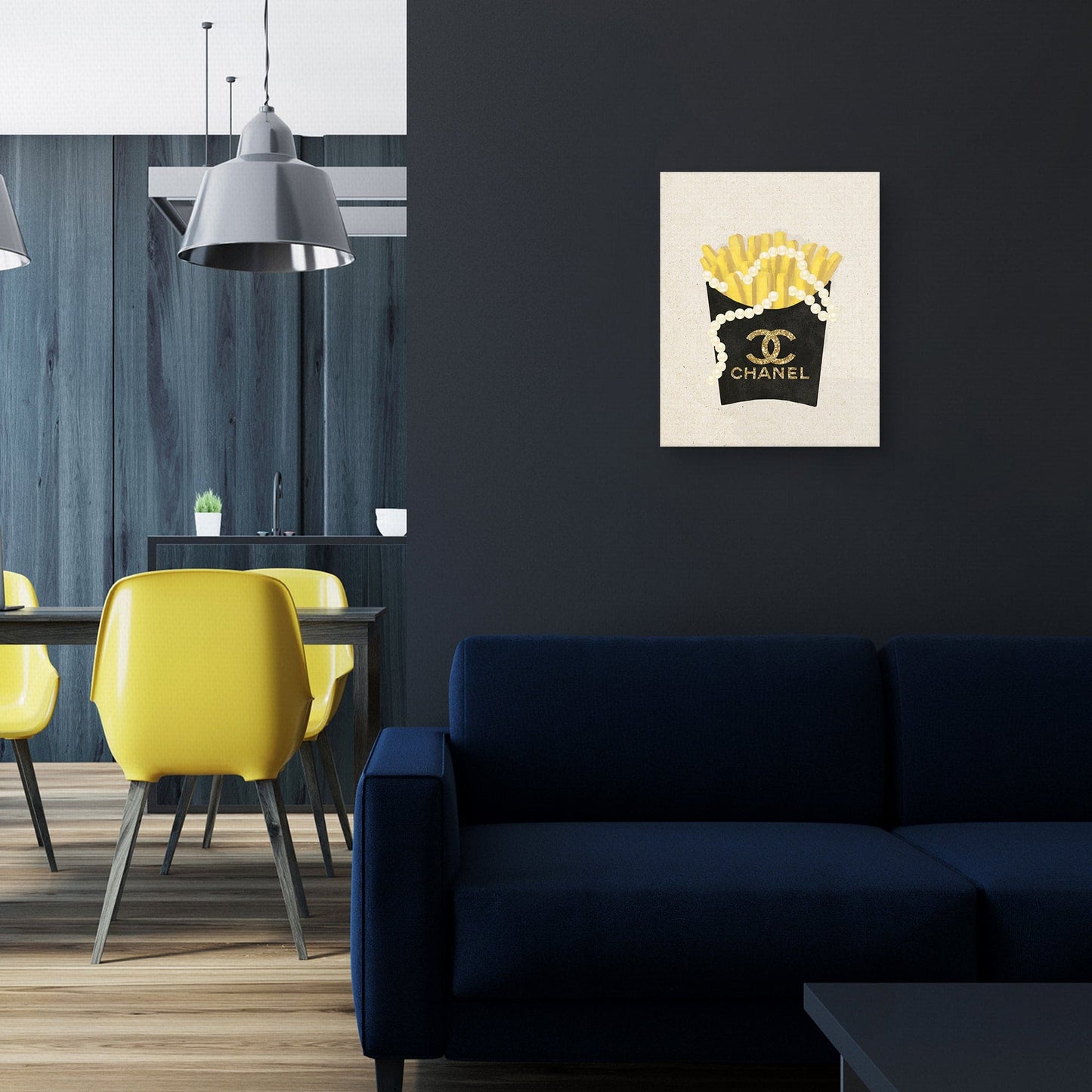 Papas Fritas con Perlas - CAG Art