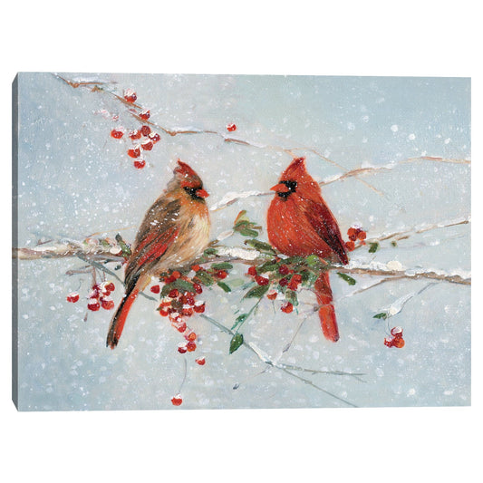 Cardenales en Invierno  - Sally Swatland