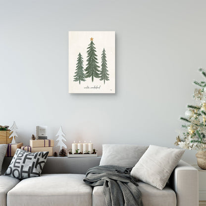 Arboles de Navidad en el Bosque - Veronique Charron